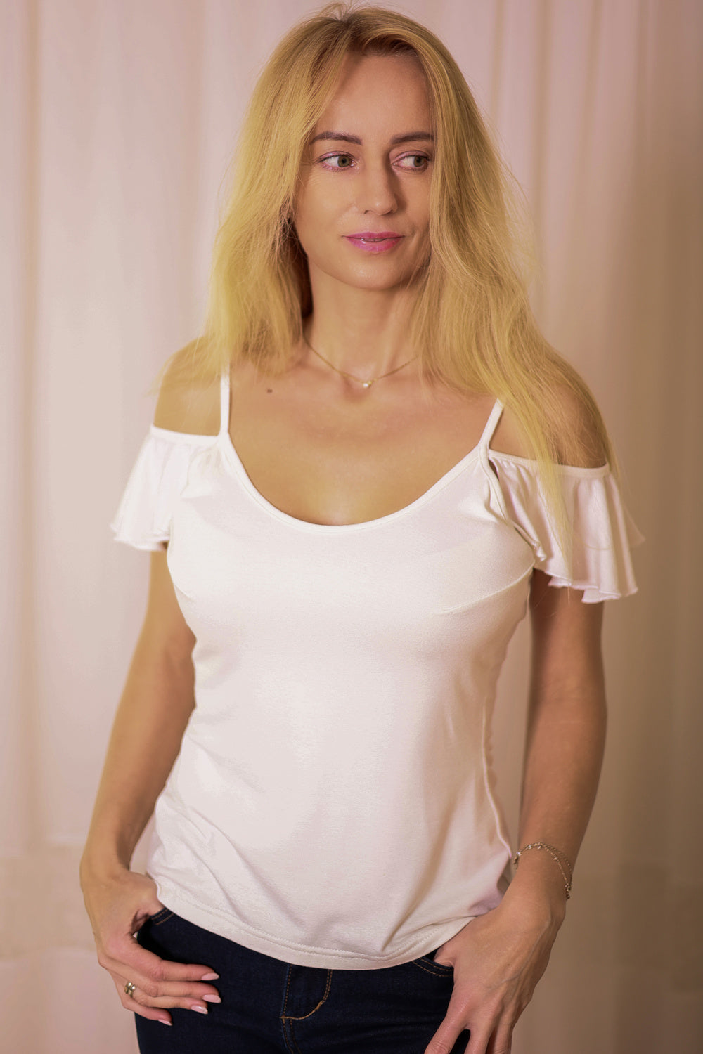 Blouse femme Mirale Chemisier Chemisier — beige