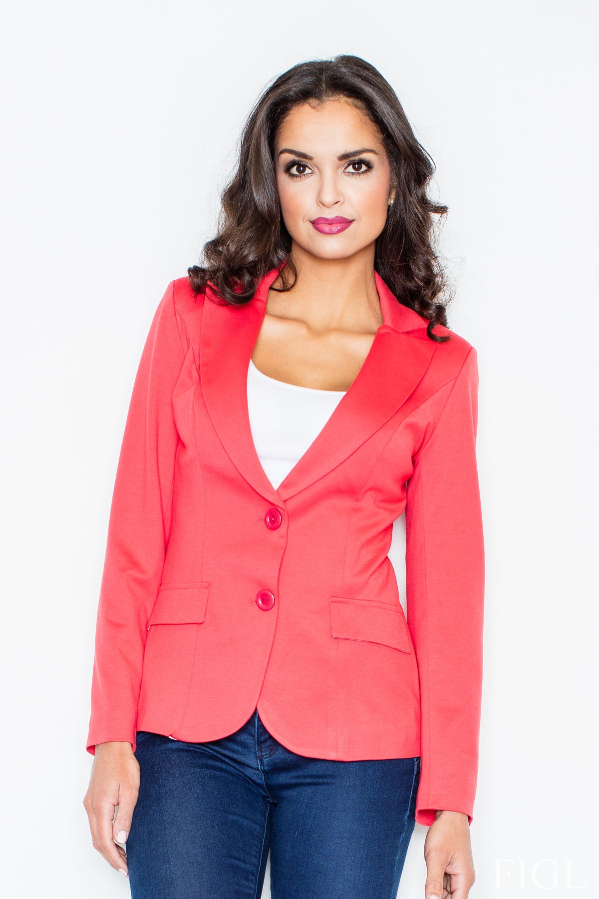 Blazer femme Figl — rouge