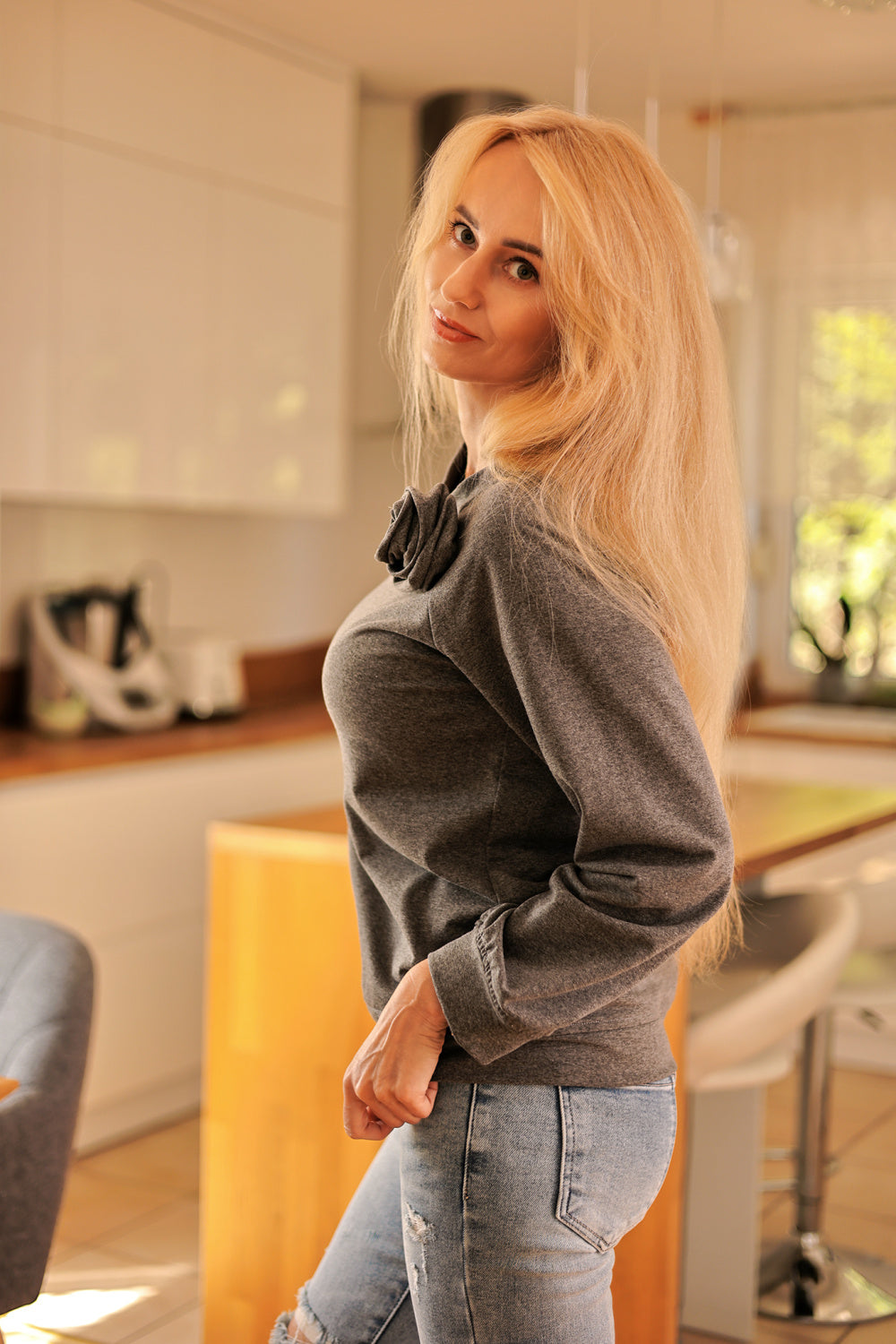 T-shirt femme Mirale Sweatshirt Sweatshirt — gris