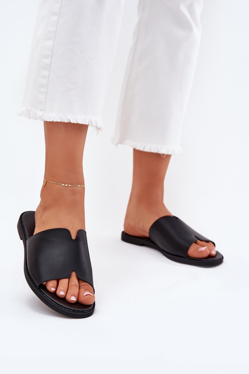Sandales femme Step in style Clacquettes Clacquettes — noir