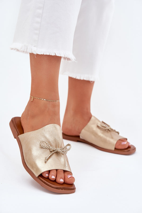 Sandales femme Step in style Clacquettes Clacquettes — jaune