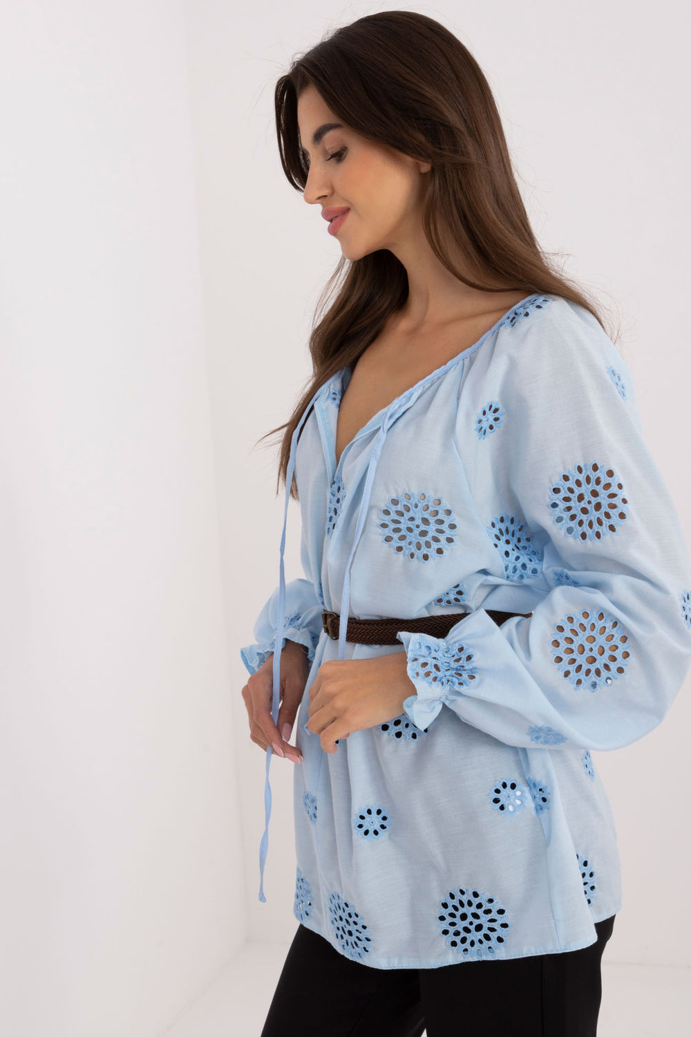 Blouse femme Lakerta Chemisier Chemisier — bleu