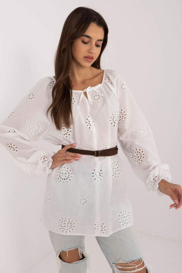 Blouse femme Lakerta Chemisier Chemisier — blanc