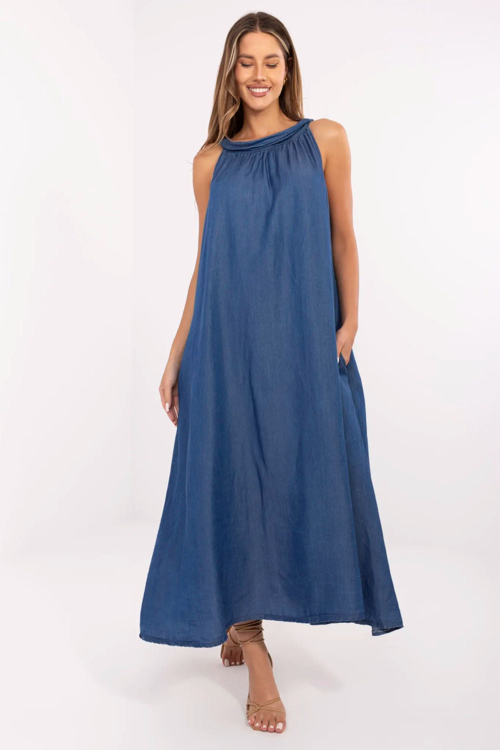 Robe femme Italy Moda De Jour De — bleu