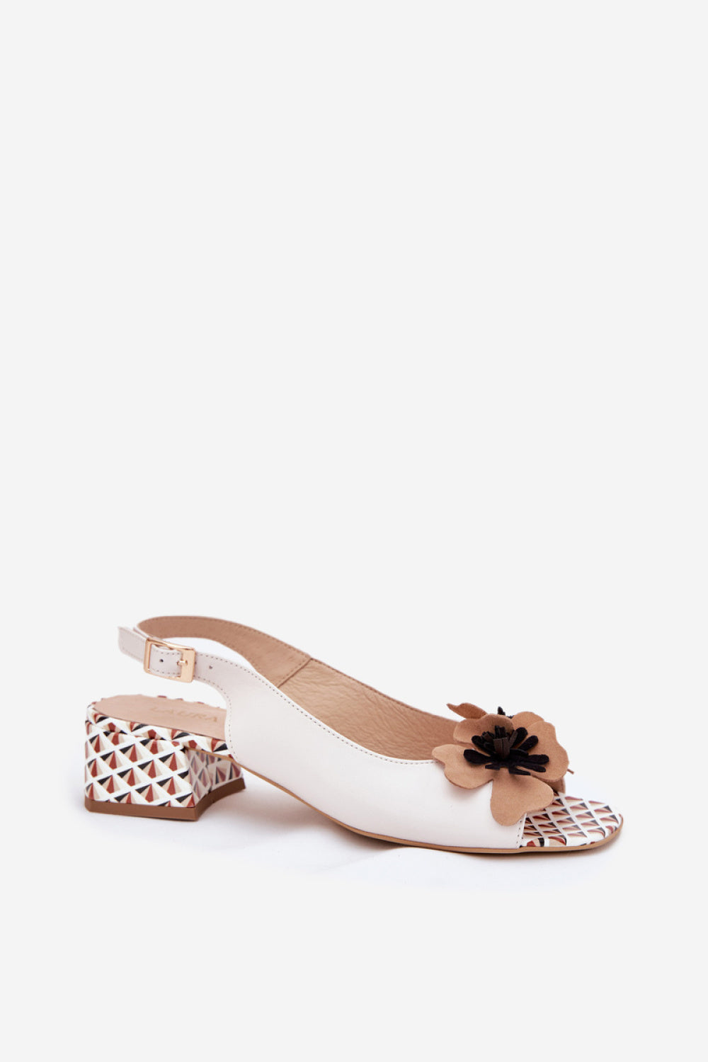 Sandales femme Step in style À Talons À — blanc
