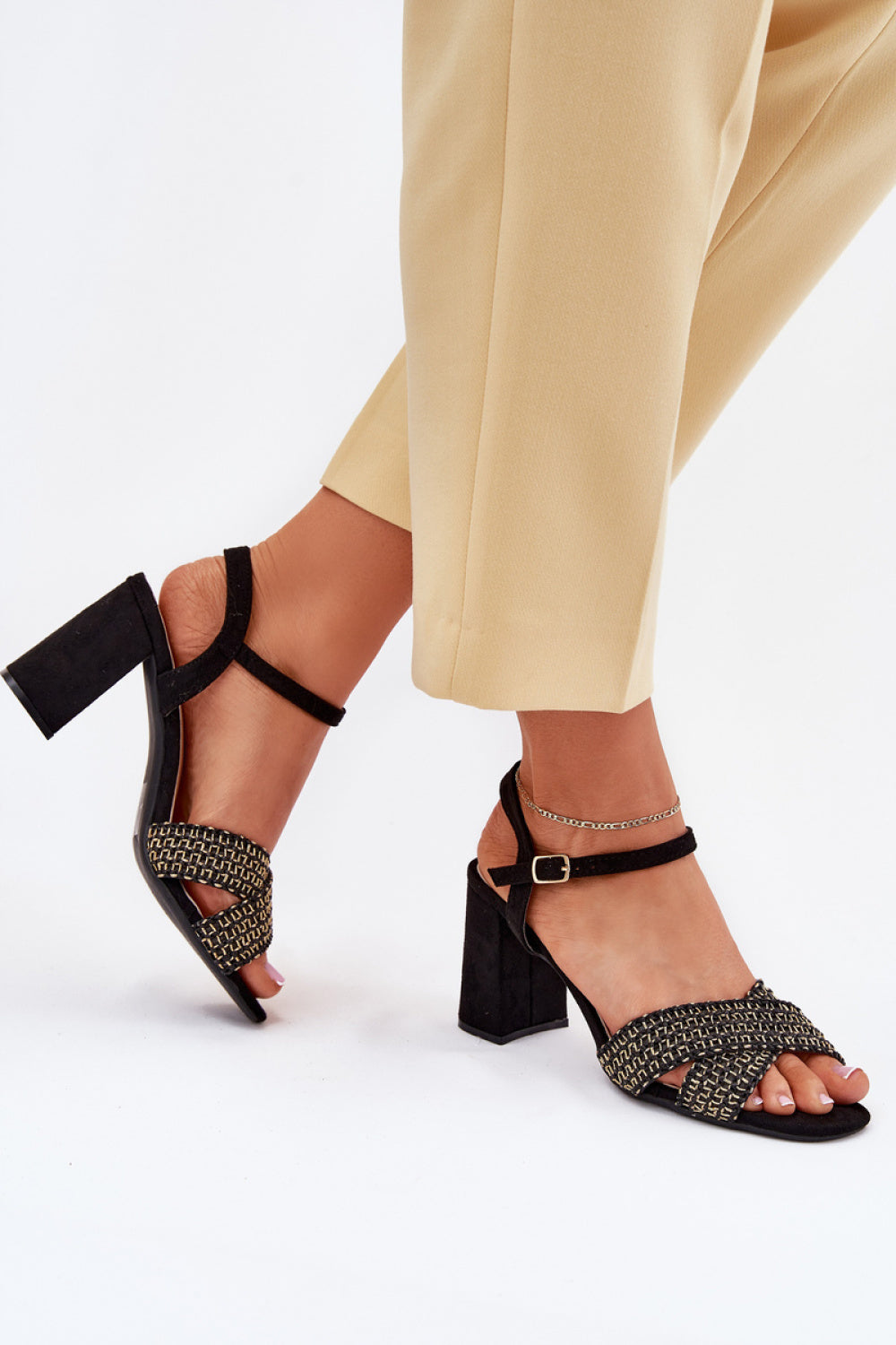 Sandales femme Step in style À Talons À — noir