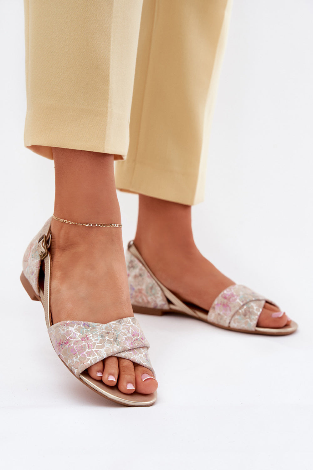 Sandales femme Step in style — beige