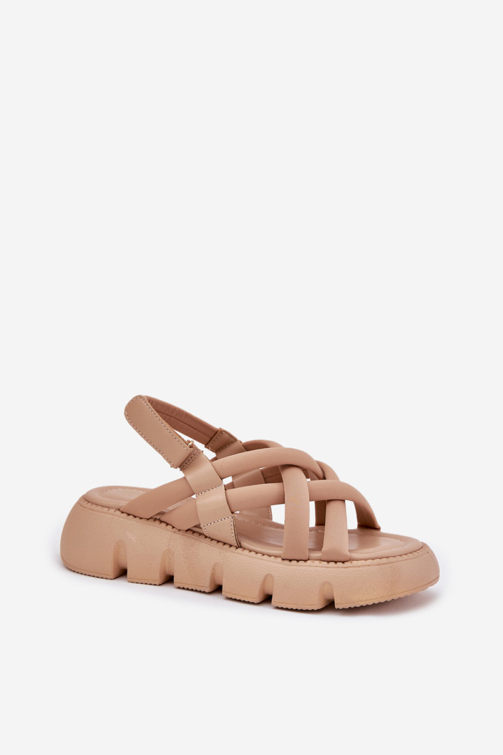 Sandales femme Step in style À Plateforme À — beige