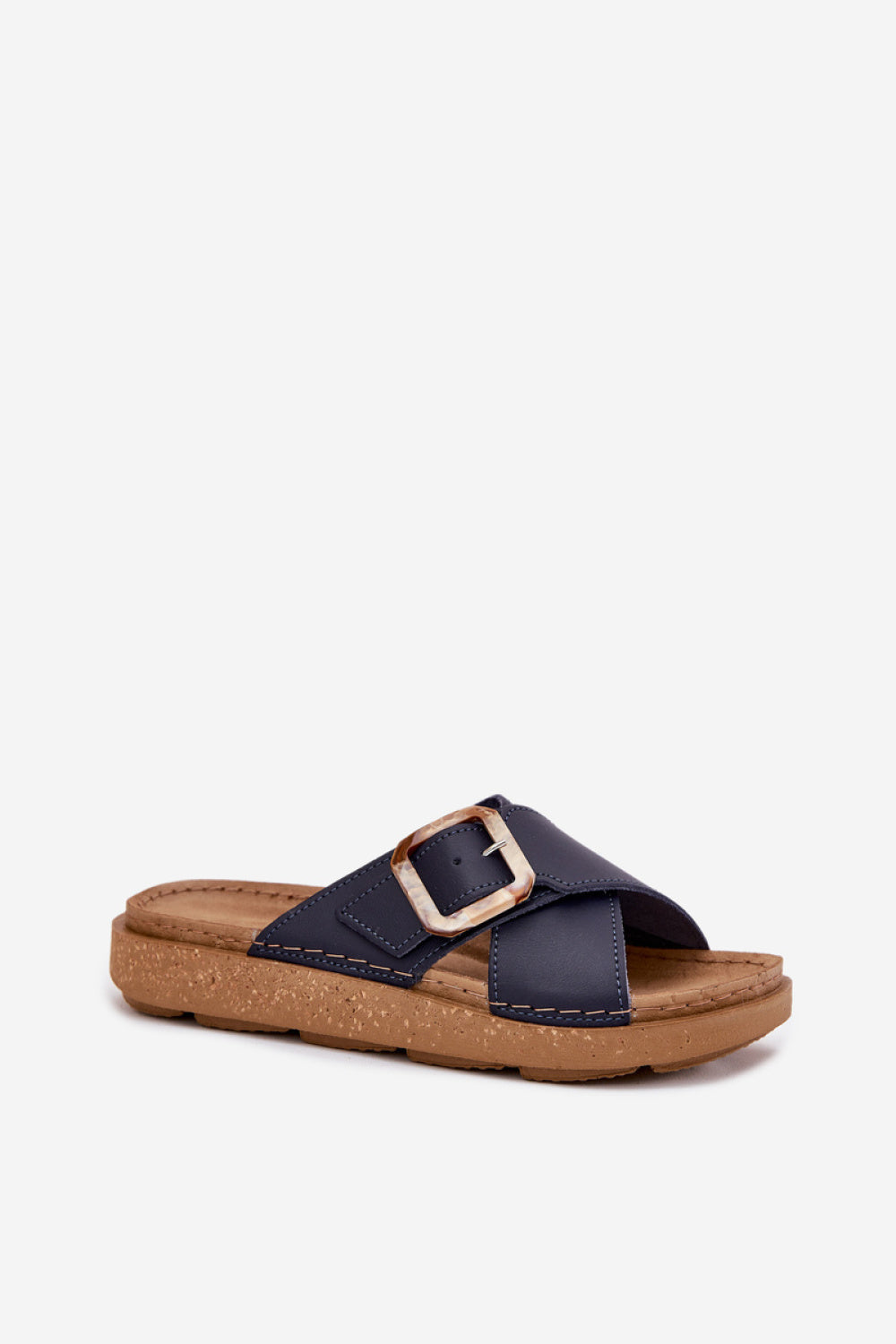 Sandales femme Step in style Clacquettes Clacquettes — bleu marine
