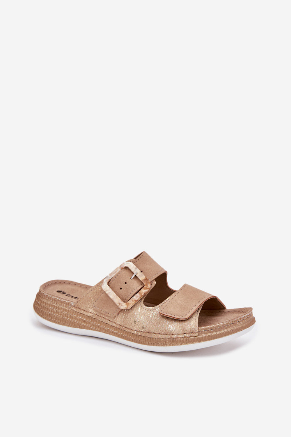 Sandales femme Step in style Clacquettes Clacquettes — beige