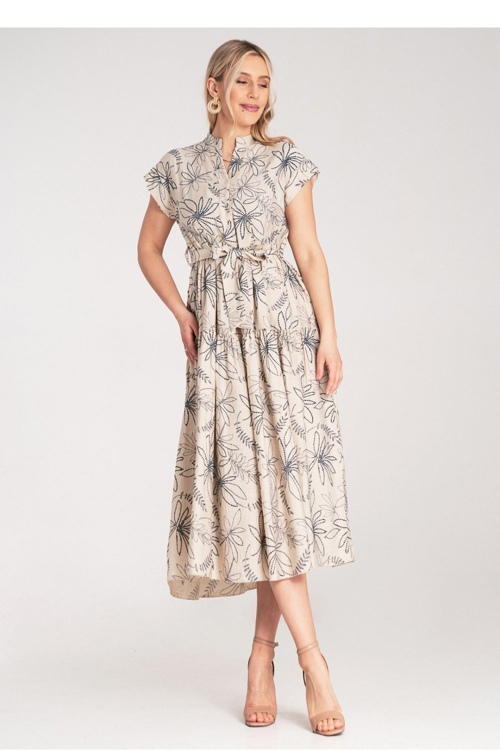 Robe femme Figl De Jour De — beige
