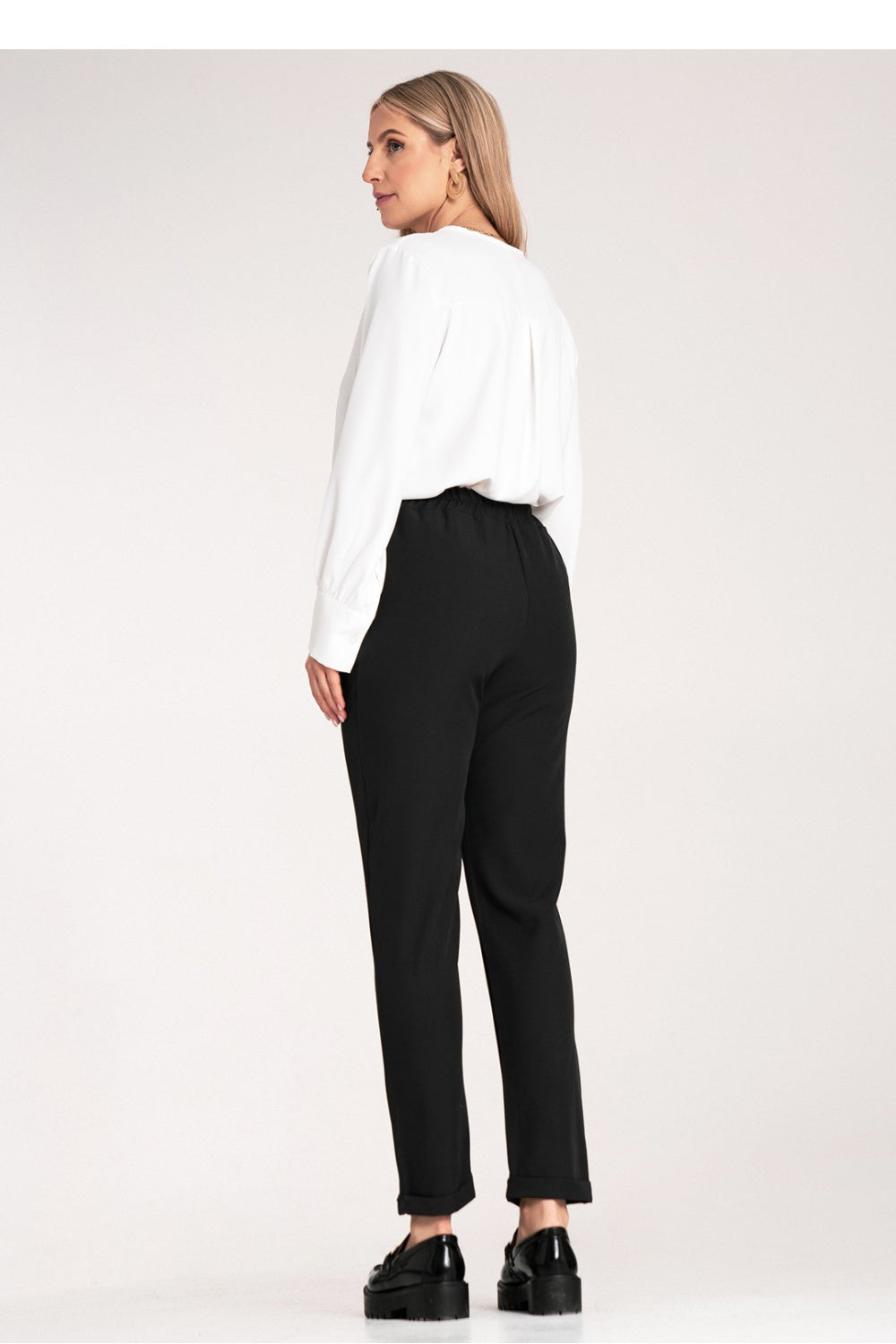 Chaussures à talons femme Figl Pantalon Pantalon — noir