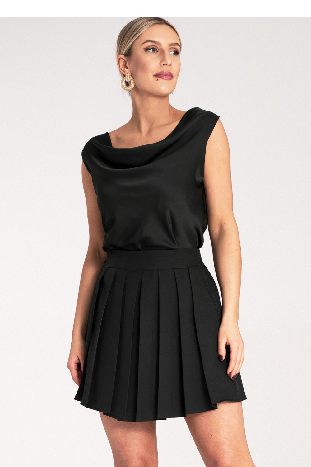 Jupe femme Figl Courte Courte — noir