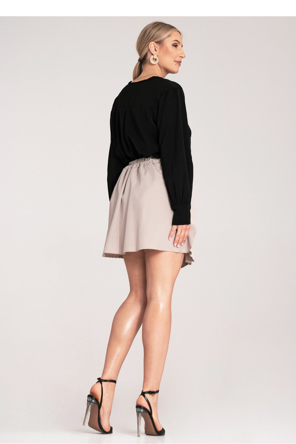 Jupe femme Figl Courte Courte — beige