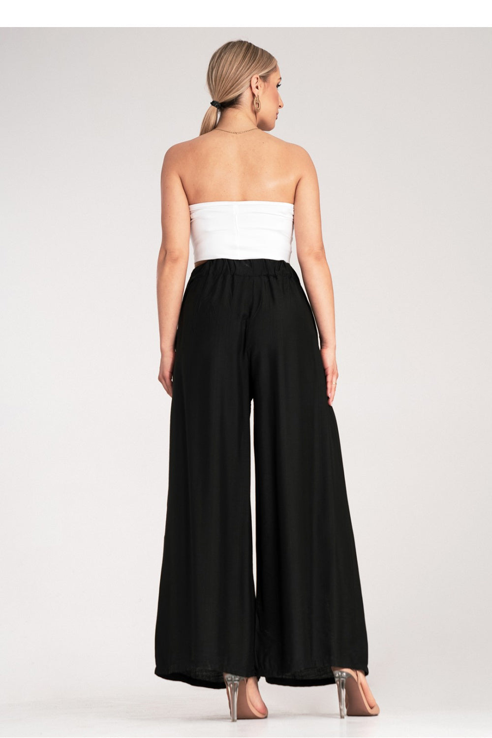 Chaussures à talons femme Figl Pantalon Pantalon — noir