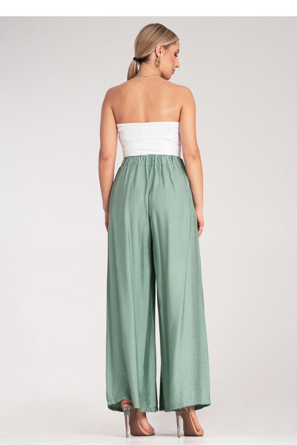Chaussures à talons femme Figl Pantalon Pantalon — vert