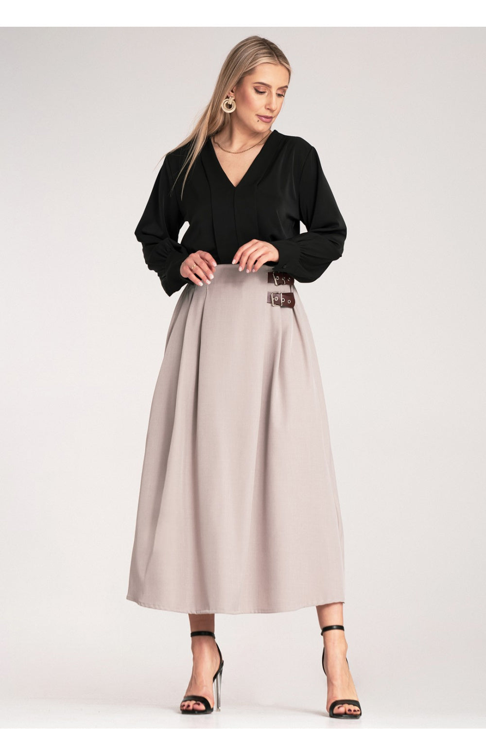 Jupe femme Figl — beige