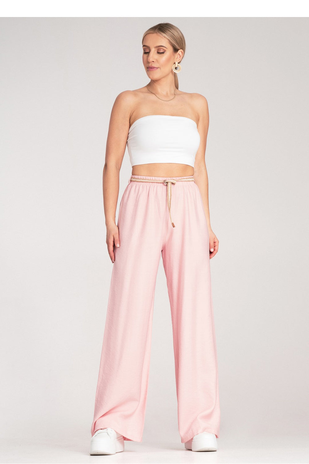 Chaussures à talons femme Figl Pantalon Pantalon — rosé