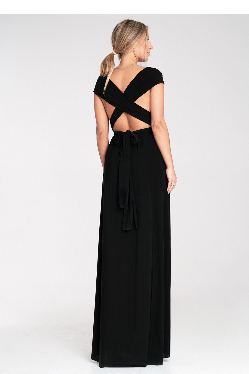Robe femme Figl Longue Longue — noir
