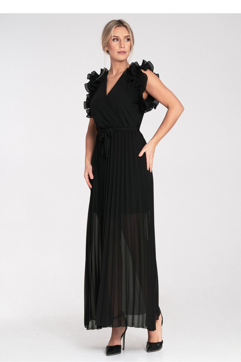 Robe femme Figl Longue Longue — noir