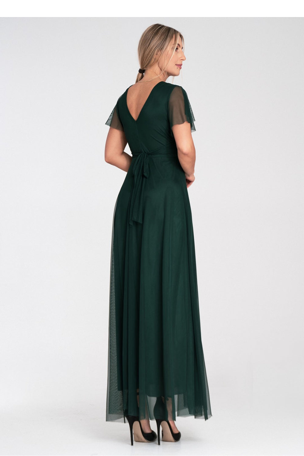 Robe femme Figl Longue Longue — vert
