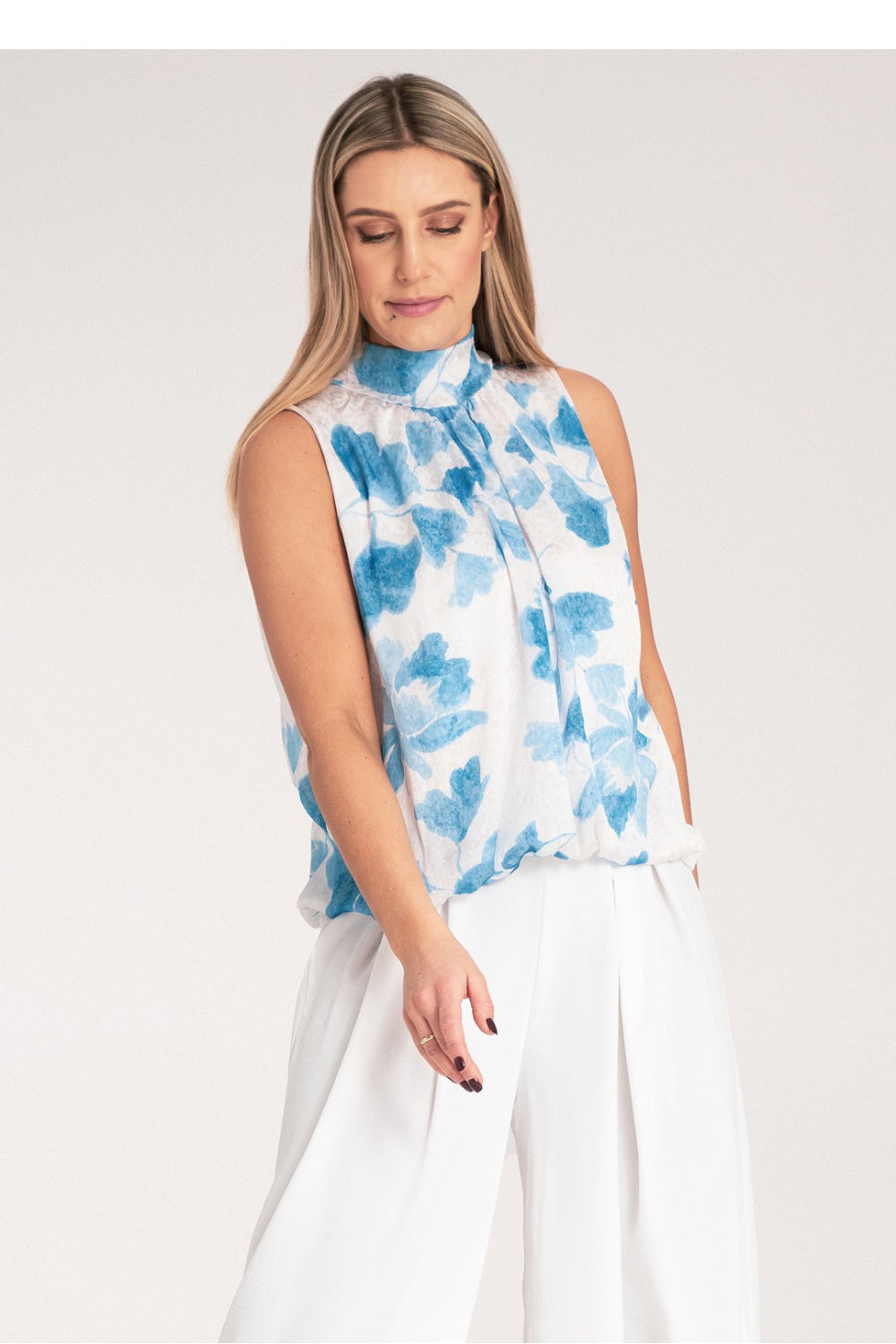 Blouse femme Figl Chemisier Chemisier — bleu