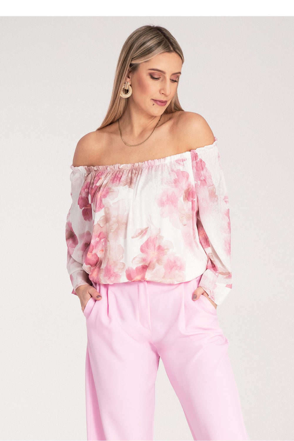 Blouse femme Figl Chemisier Chemisier — rosé