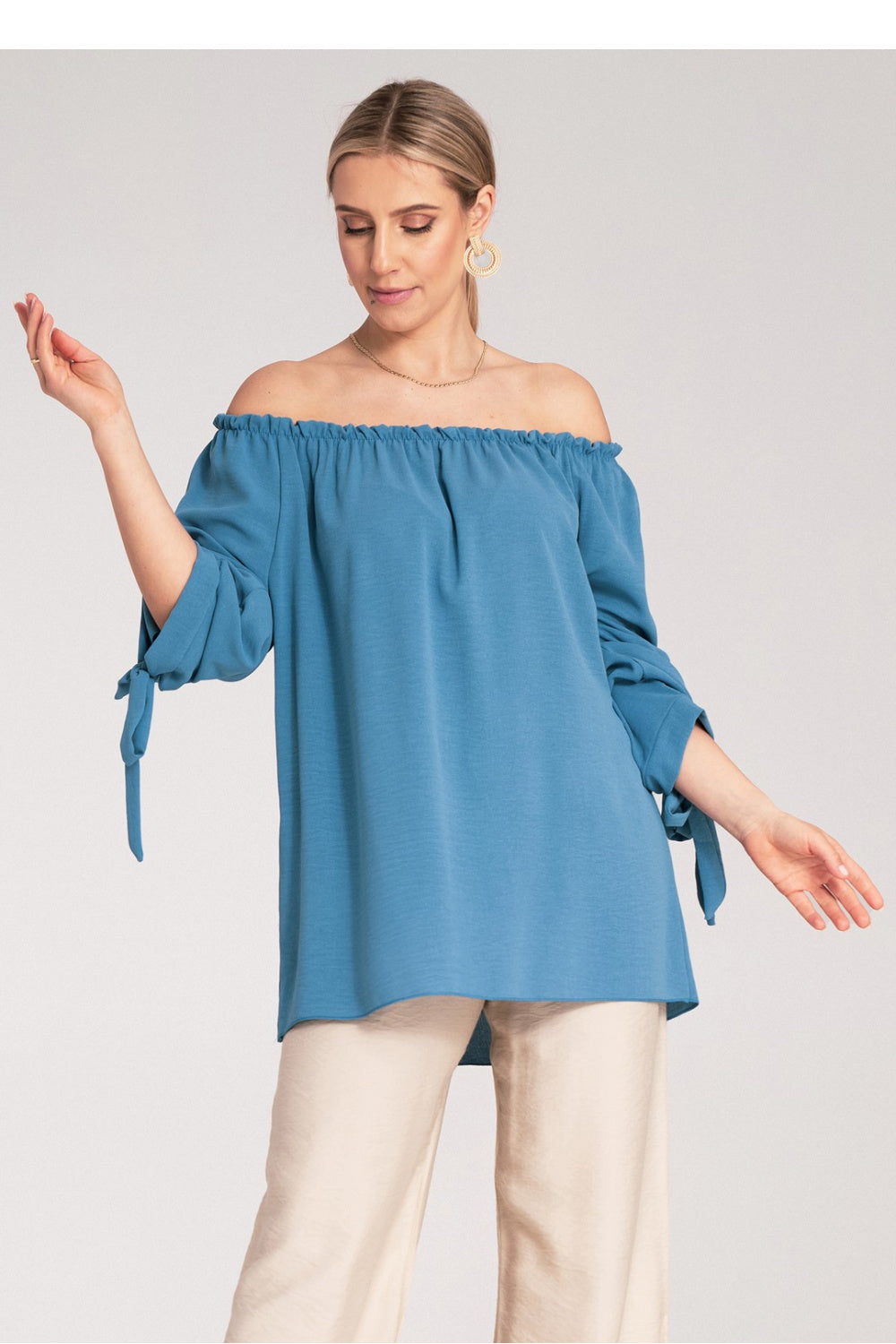 Blouse femme Figl Chemisier Chemisier — bleu