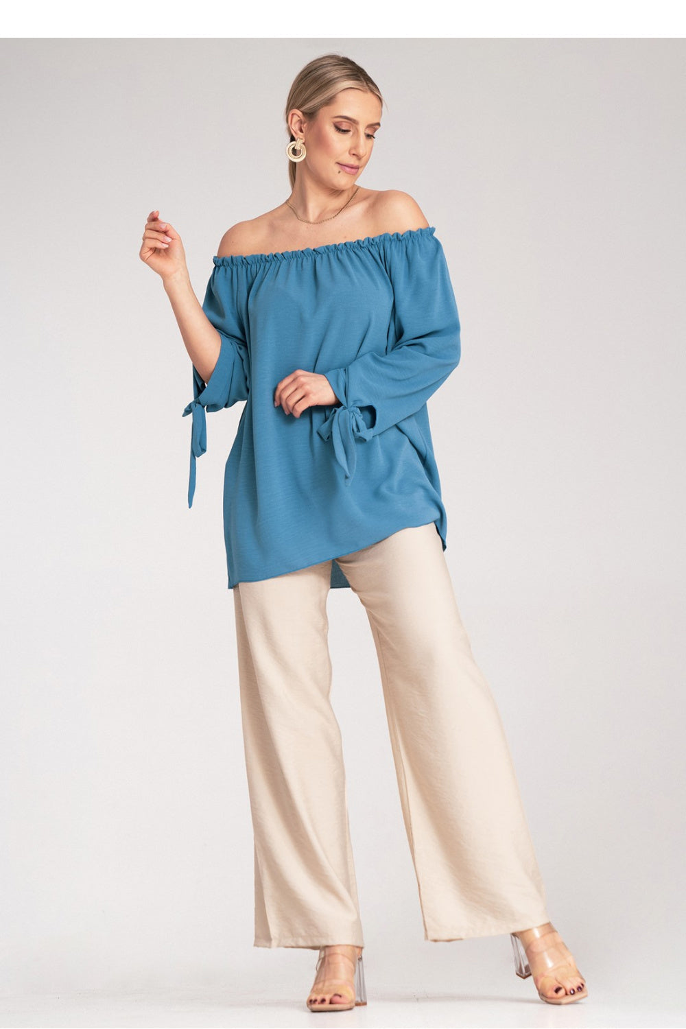 Blouse femme Figl Chemisier Chemisier — bleu