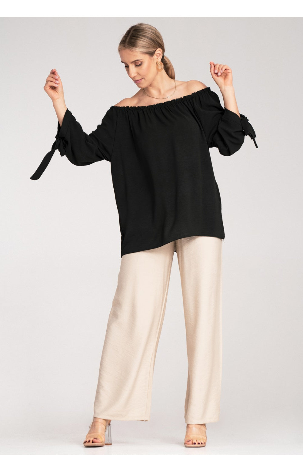 Blouse femme Figl Chemisier Chemisier — noir