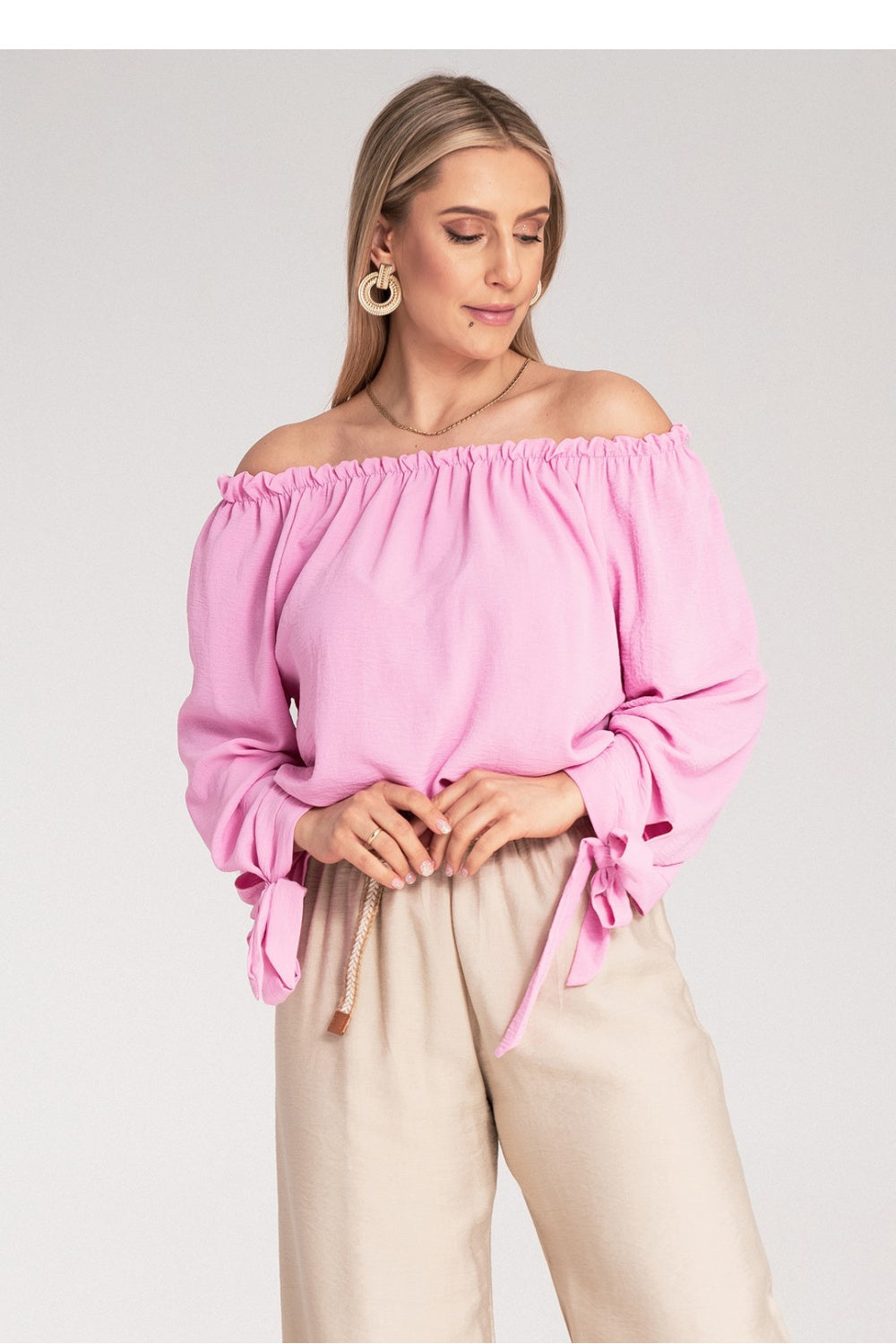 Blouse femme Figl Chemisier Chemisier — rosé