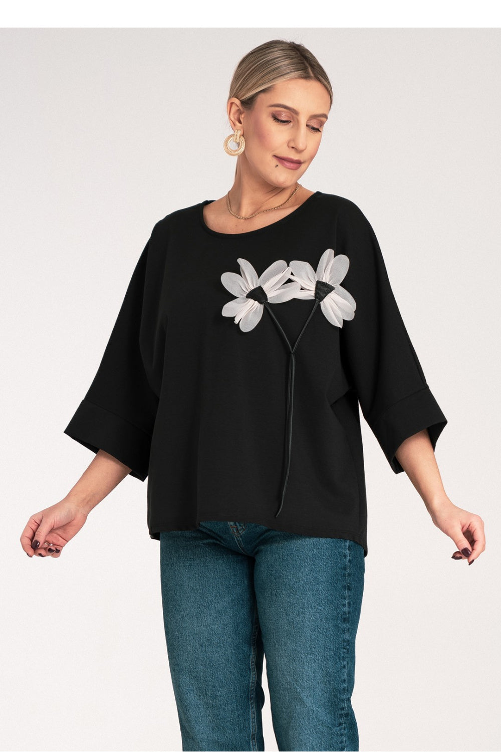 Blouse femme Figl Chemisier Chemisier — noir