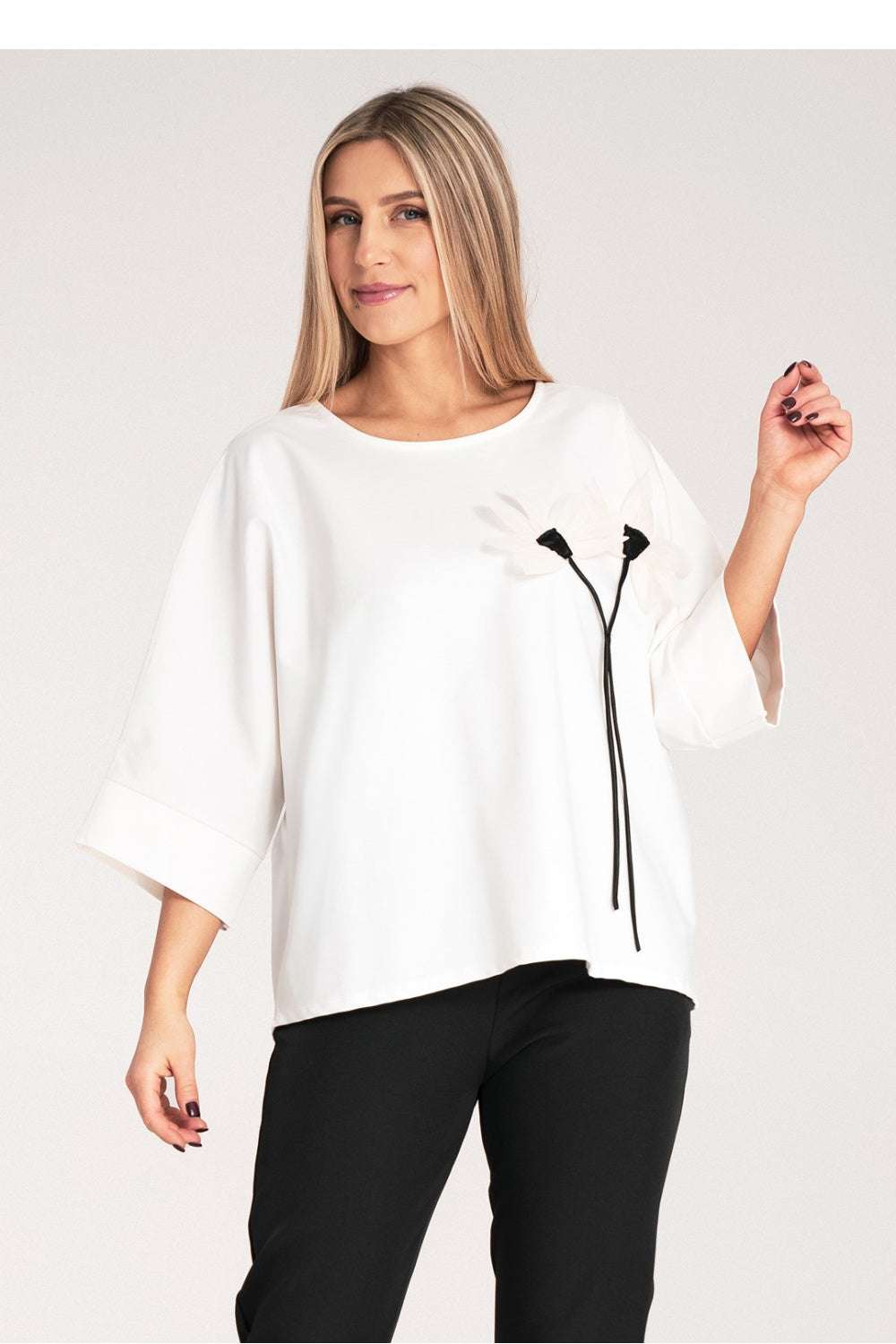 Blouse femme Figl Chemisier Chemisier — blanc