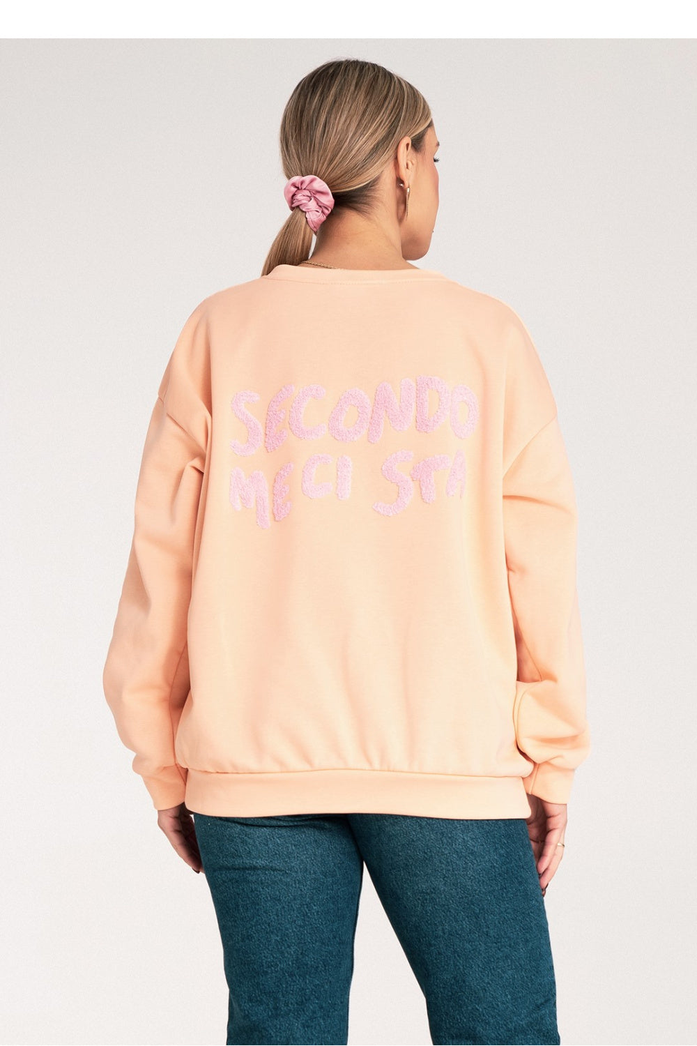 T-shirt femme Figl Sweatshirt Sweatshirt — orange