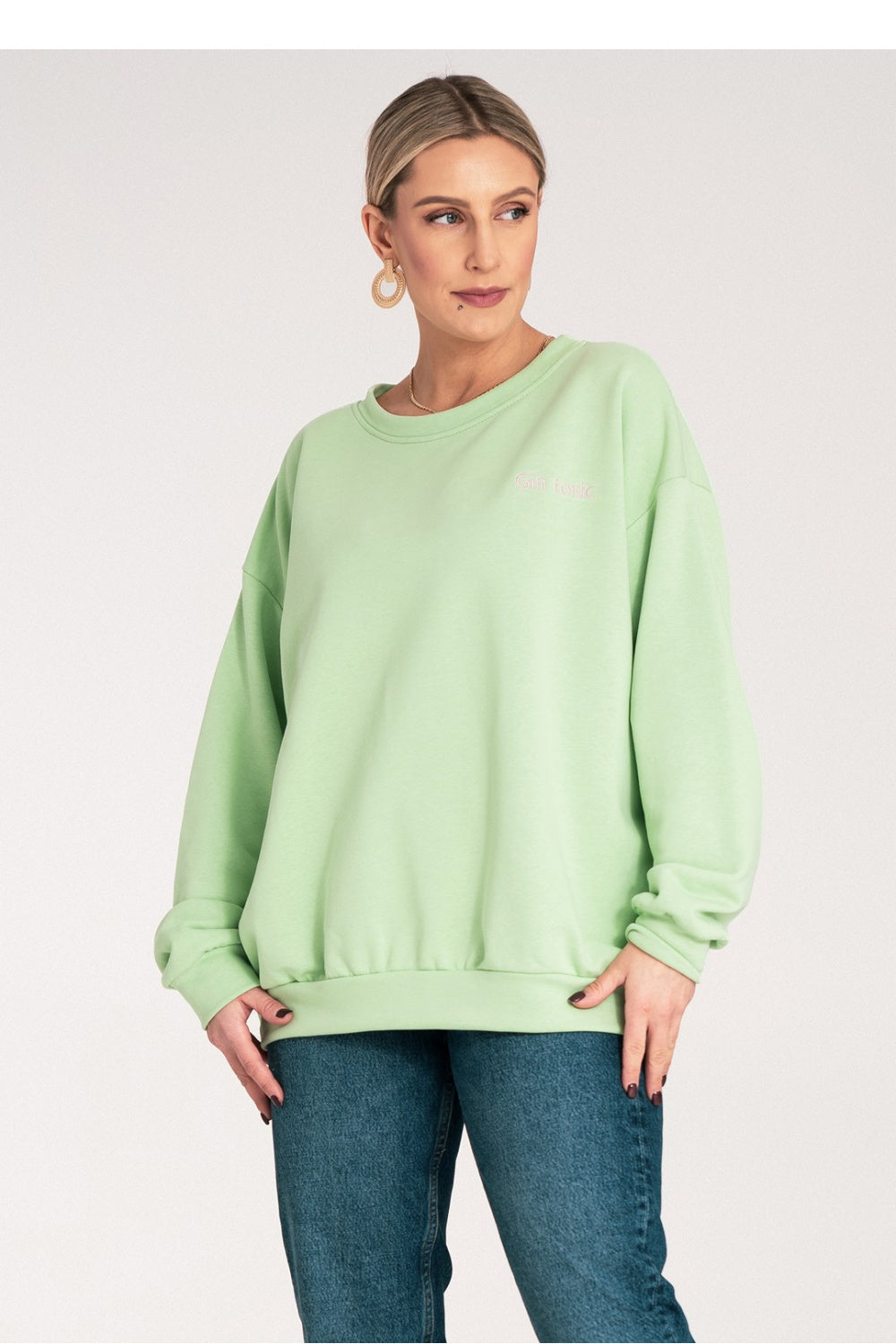 T-shirt femme Figl Sweatshirt Sweatshirt — vert