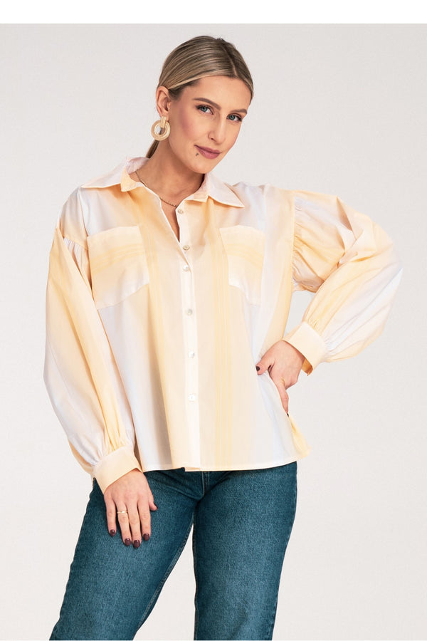Blouse femme Figl — jaune