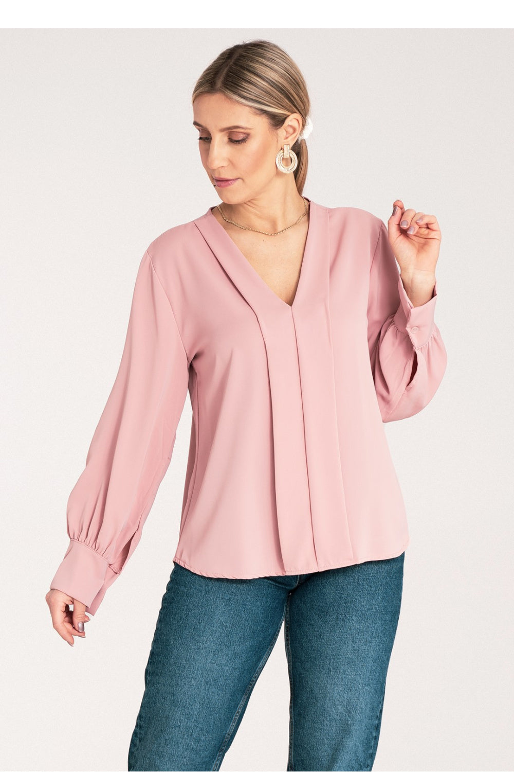 Blouse femme Figl Chemisier Chemisier — rosé