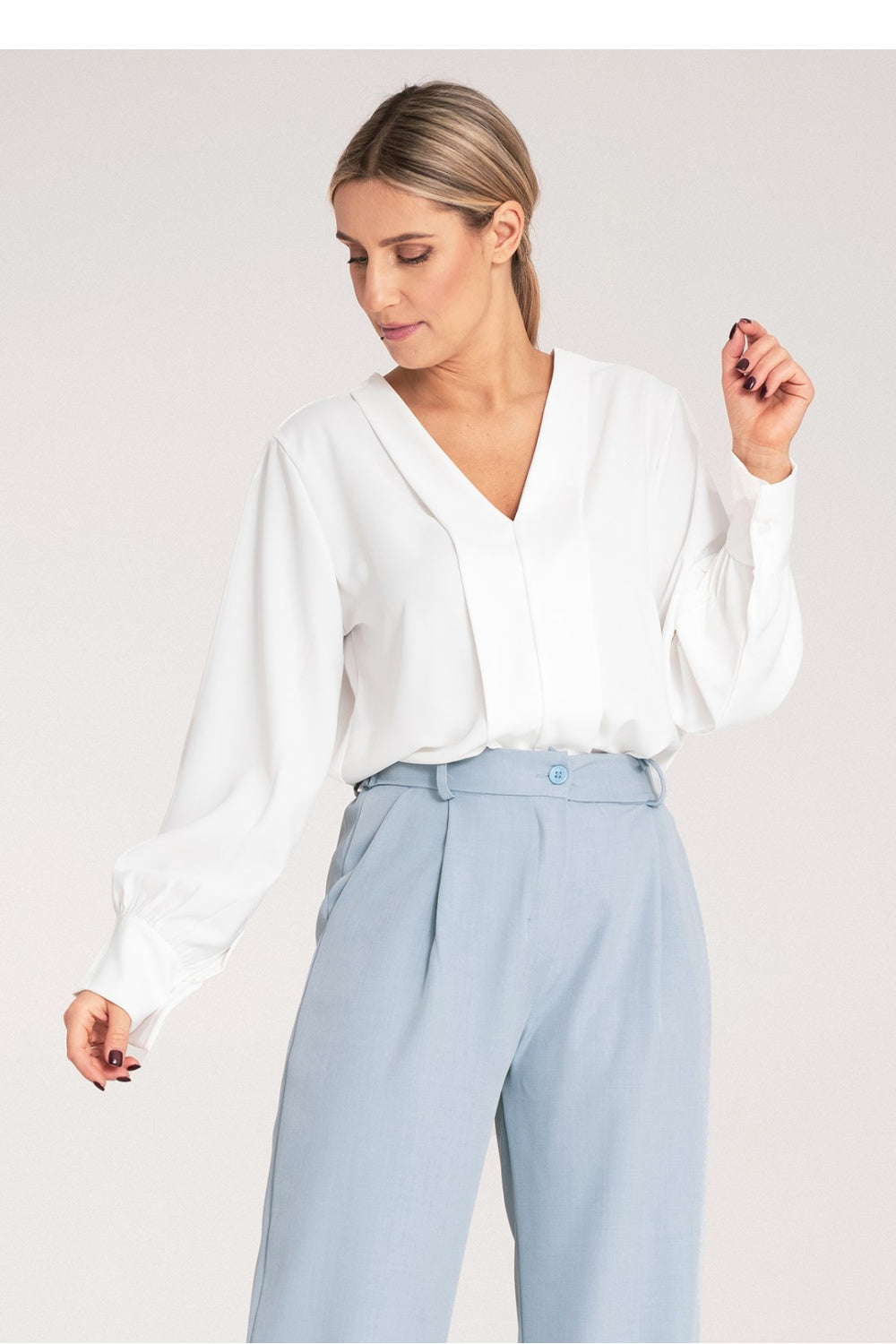 Blouse femme Figl Chemisier Chemisier — blanc