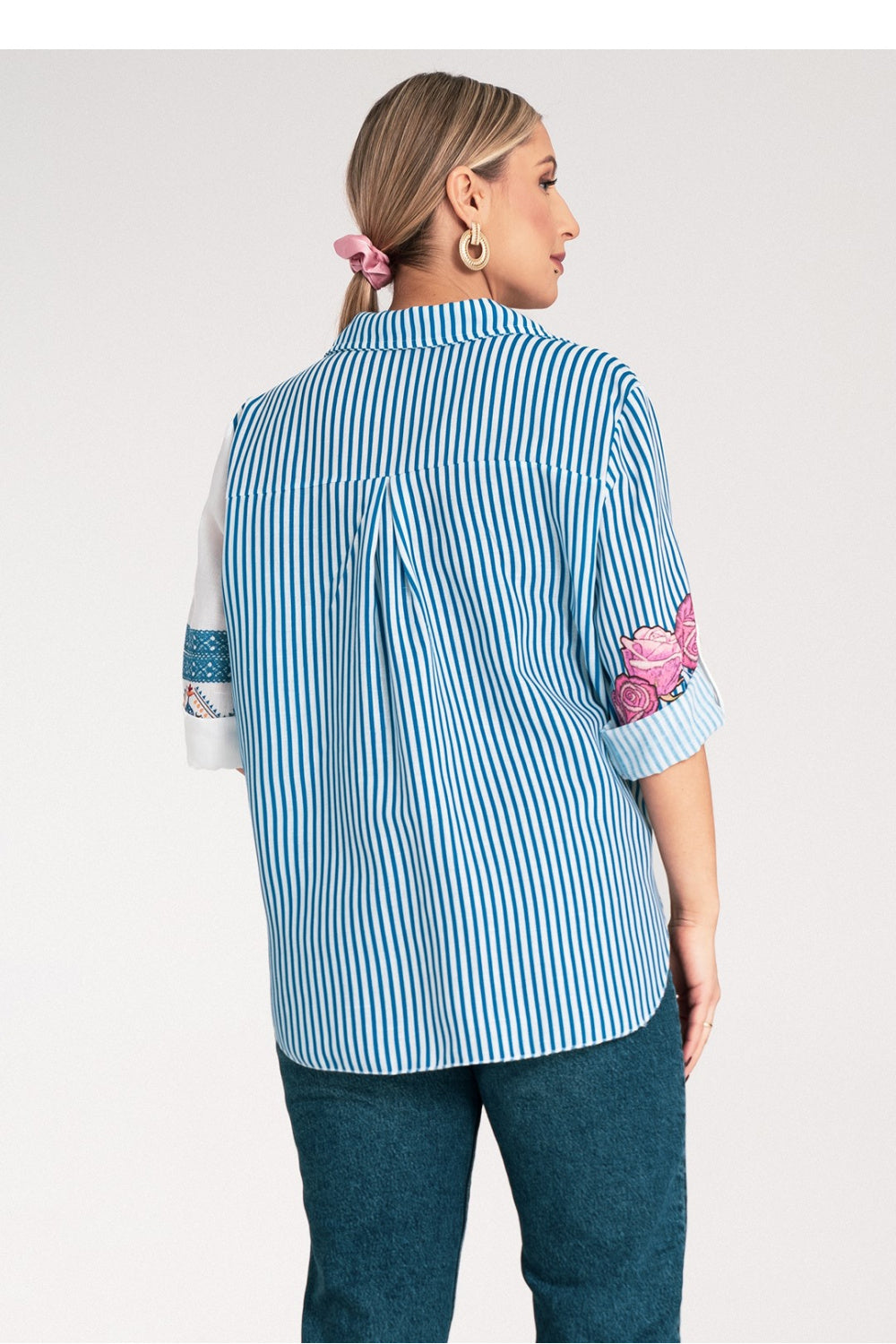 Blouse femme Figl Chemise Chemise — bleu