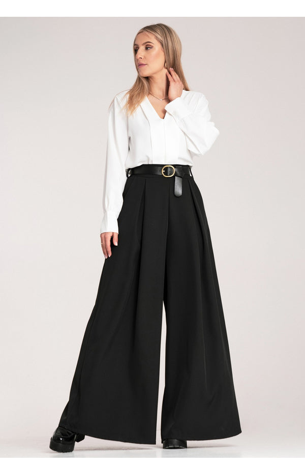 Chaussures à talons femme Figl Pantalon Pantalon — noir
