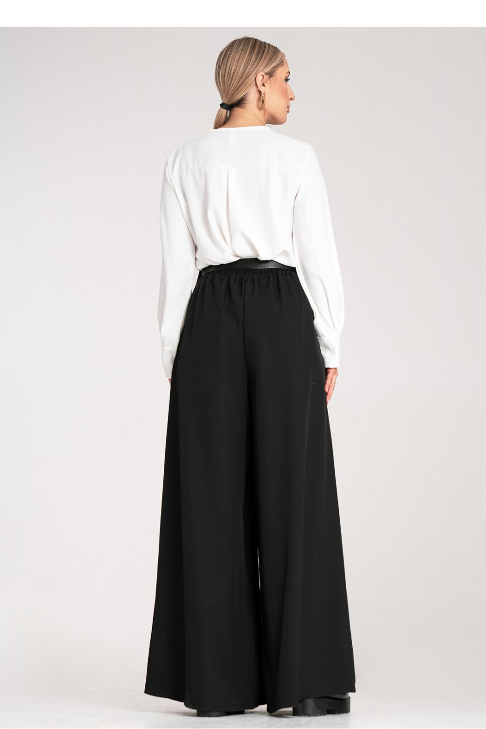 Chaussures à talons femme Figl Pantalon Pantalon — noir
