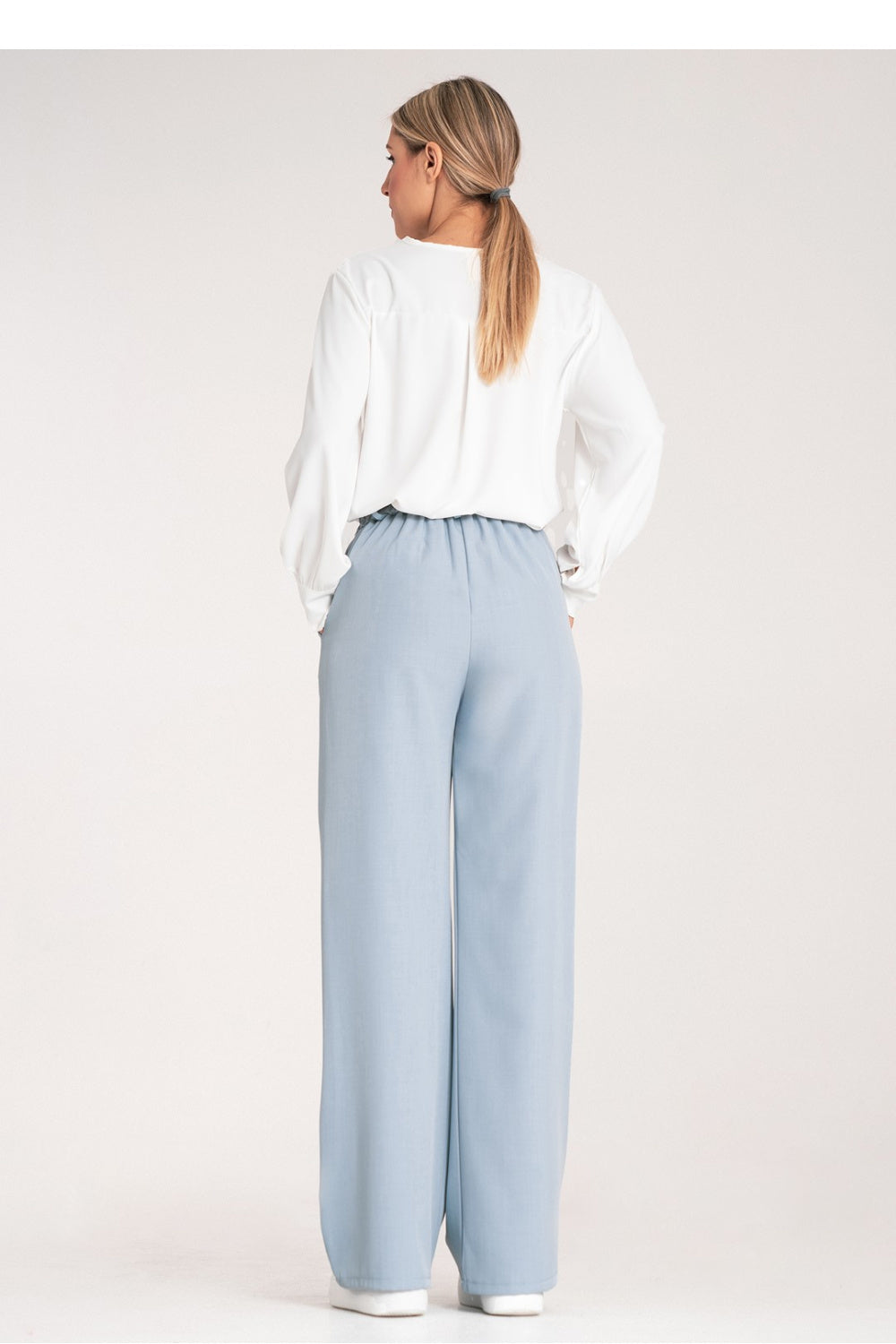 Chaussures à talons femme Figl Pantalon Pantalon — bleu
