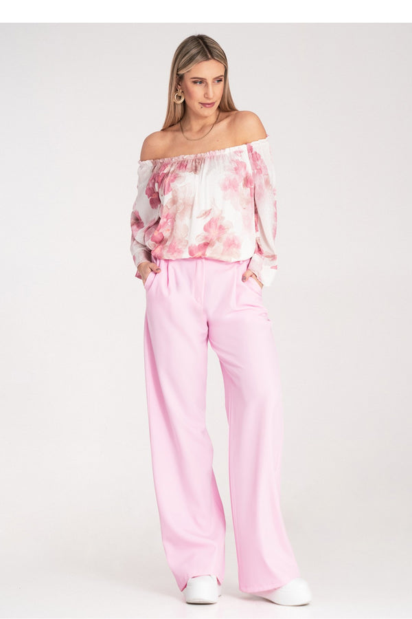 Chaussures à talons femme Figl Pantalon Pantalon — rosé