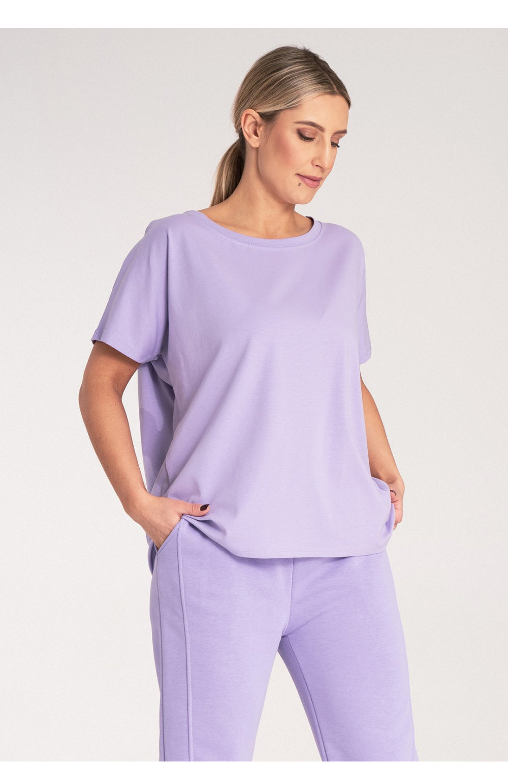 Blouse femme Figl T Shirt T — violet