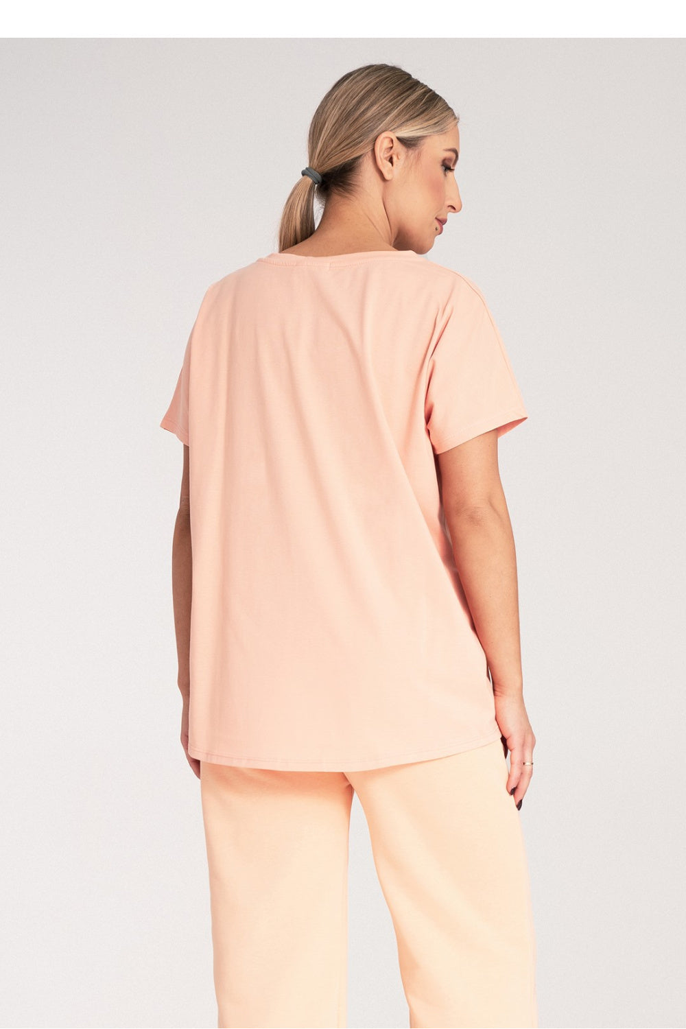 Blouse femme Figl T Shirt T — orange