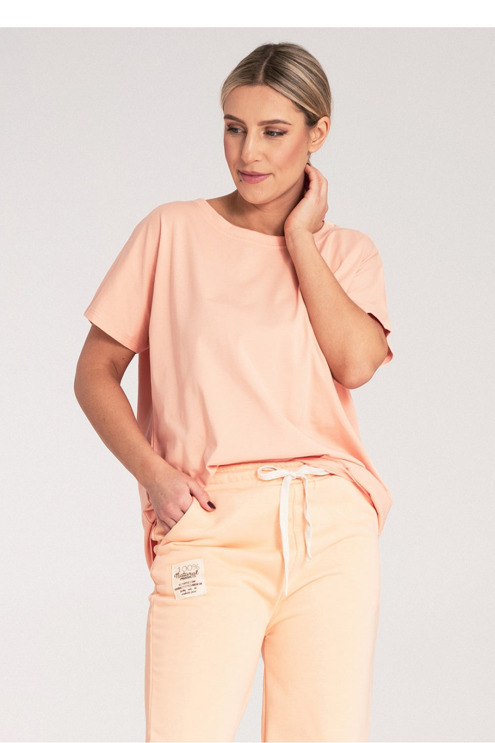 Blouse femme Figl T Shirt T — orange