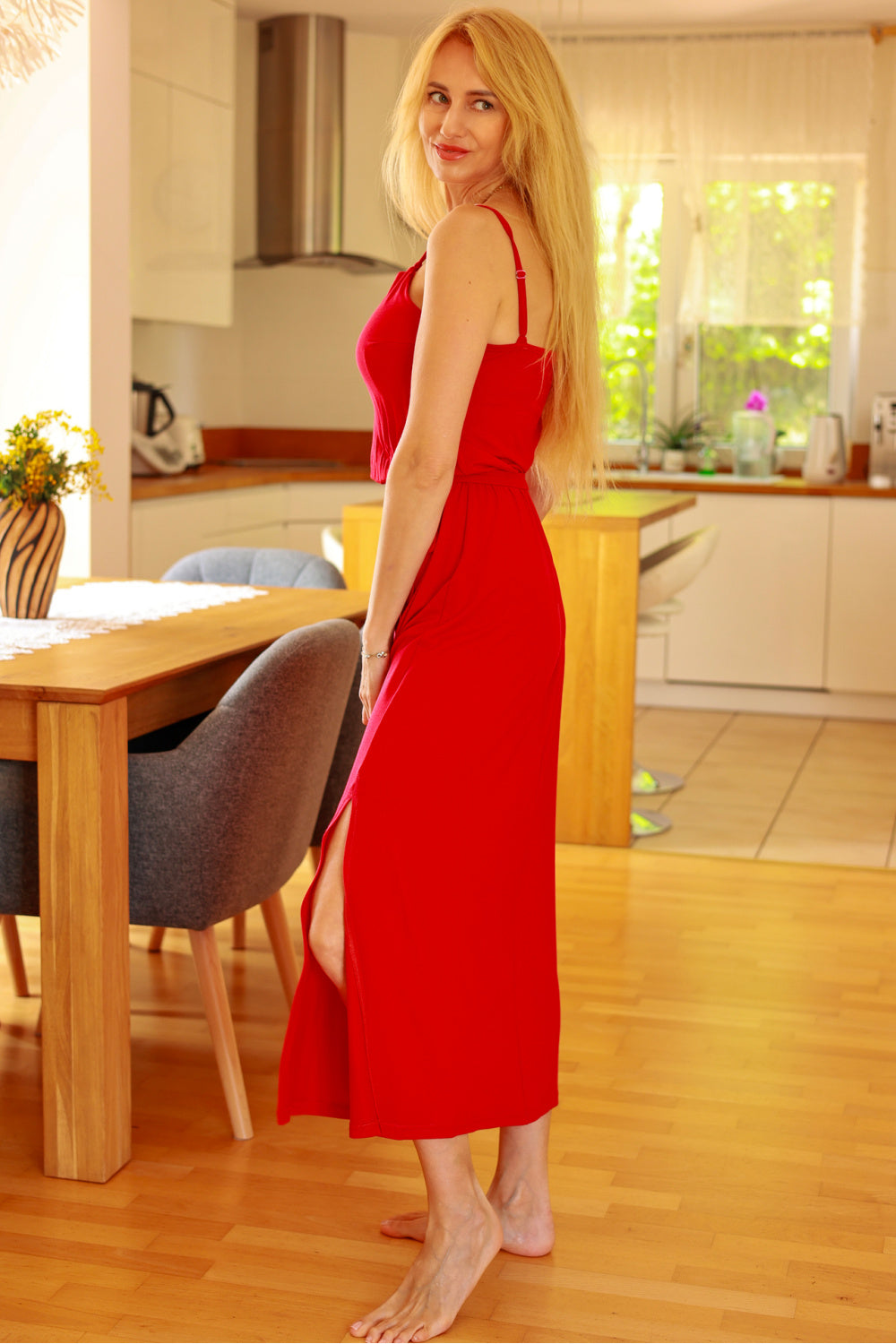 Robe femme Mirale De Jour De — rouge