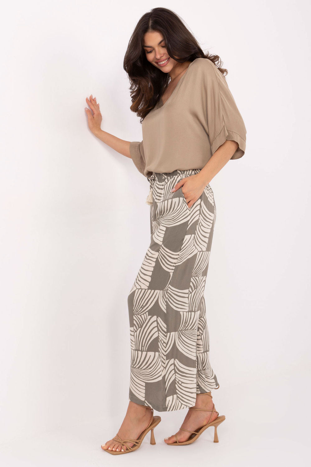 Chaussures à talons femme Sublevel Pantalon Pantalon — vert