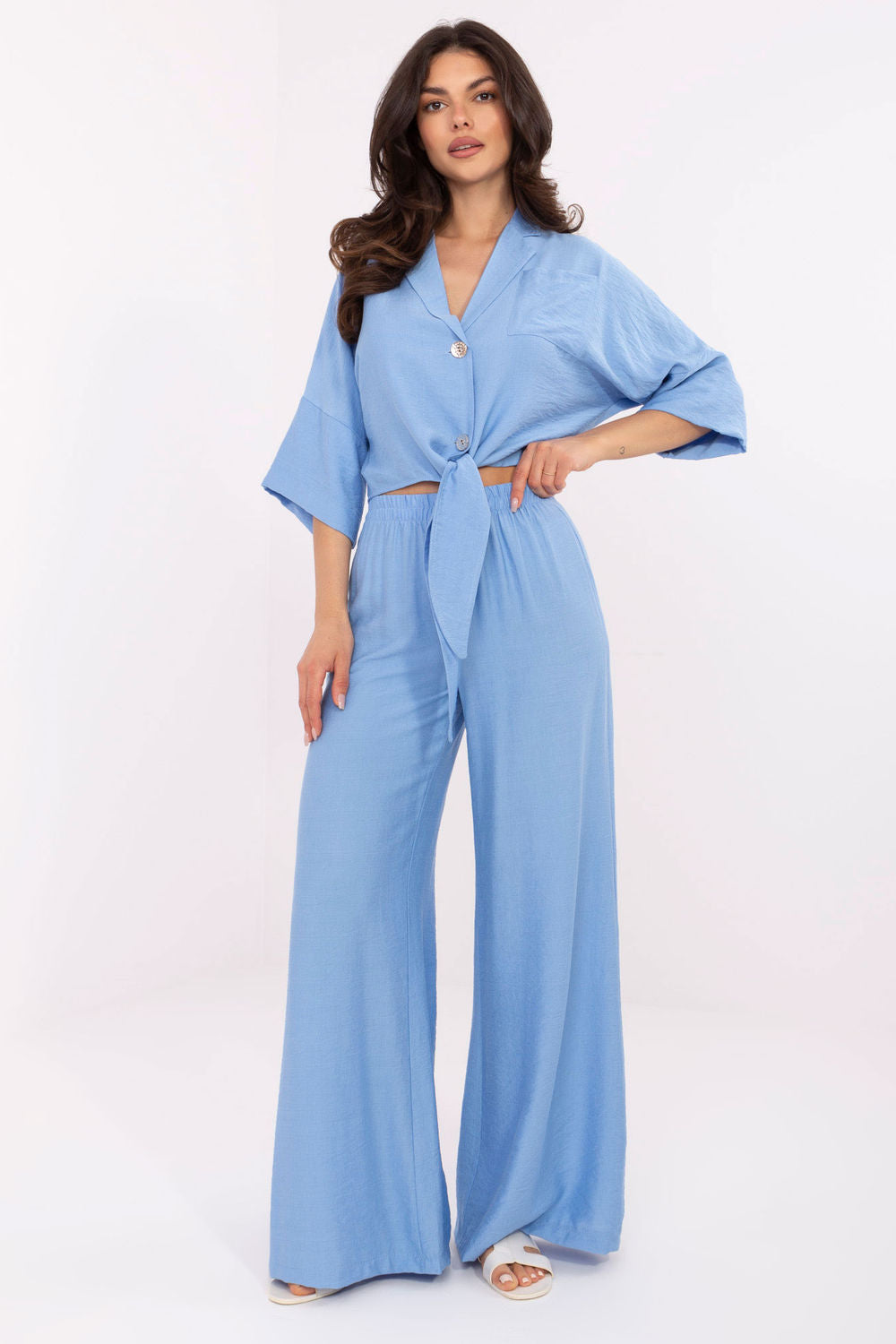 Ensemble lingerie femme Och Bella L Ensemble L — bleu