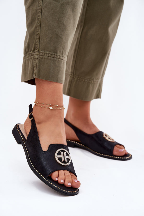 Sandales femme Step in style — noir